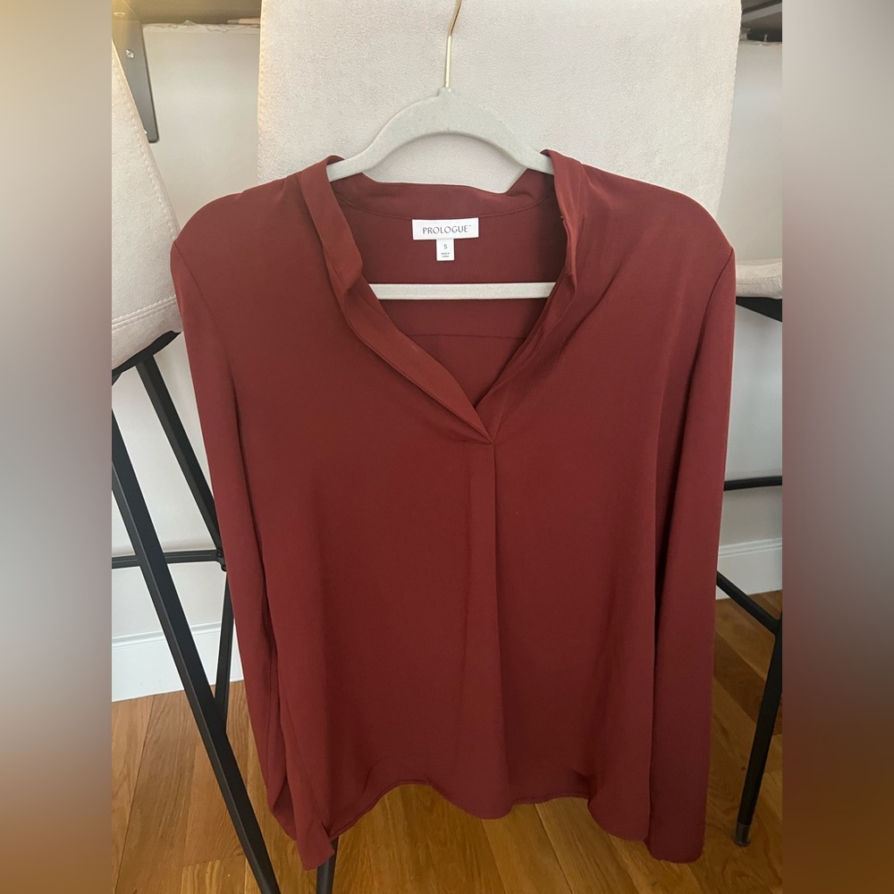 Target Maroon Blouse